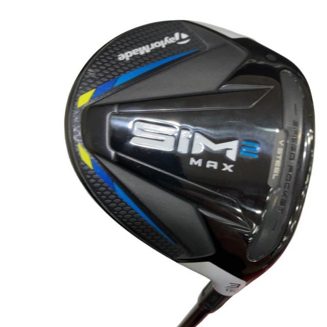 【中古】 テーラーメイド SIM2 MAX 3W フェアウェイウッド FW TENSEI BLUE TM50(SIM2 FW) (フレックスS) メンズ 男性用 右利き 右用 Bランク ゴルフクラブ