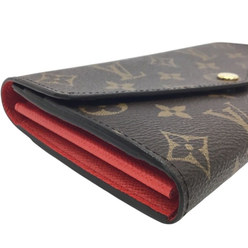LOUIS VUITTON【ルイヴィトン】ポルトフォイユ サラ M62236 モノグラム コクリコ 二つ折り長財布【中古品/USED-AB】質屋 かんてい局那覇店 n3101897927300474 LOUIS VUITTON【ルイヴィトン】ポルトフォイユ サラ M62236 モノグラム コクリコ 二つ折り長財布【中古品/USED-AB】質屋 かんてい局那覇店 n3101897927300474