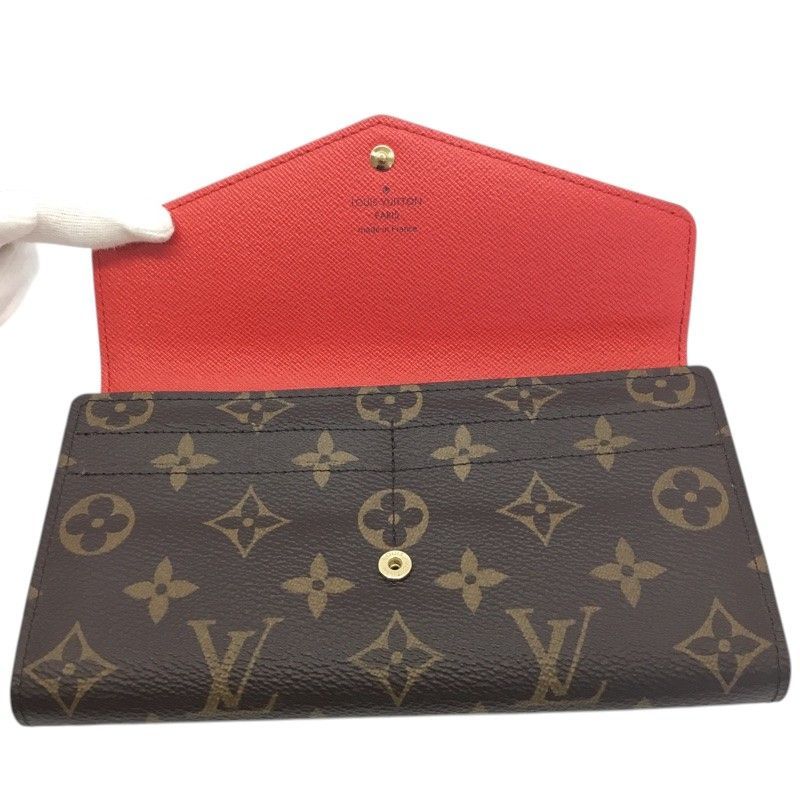 LOUIS VUITTON【ルイヴィトン】ポルトフォイユ サラ M62236 モノグラム コクリコ 二つ折り長財布【中古品/USED-AB】質屋 かんてい局那覇店 n3101897927300474 LOUIS VUITTON【ルイヴィトン】ポルトフォイユ サラ M62236 モノグラム コクリコ 二つ折り長財布【中古品/USED-AB】質屋 かんてい局那覇店 n3101897927300474