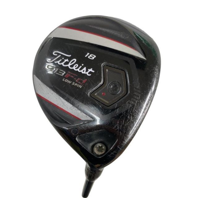 【中古】 タイトリスト 913 F・d 18° フェアウェイウッド FW 純正特注シャフト (フレックスS) メンズ 男性用 右利き 右用 Cランク ゴルフクラブ