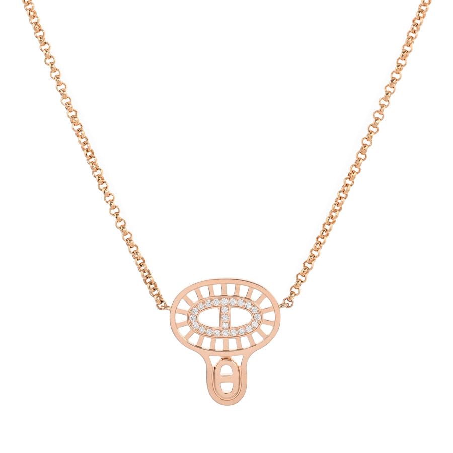 HERMES エルメス ネックレス シェーヌダンクル ディヴァイン H222303B