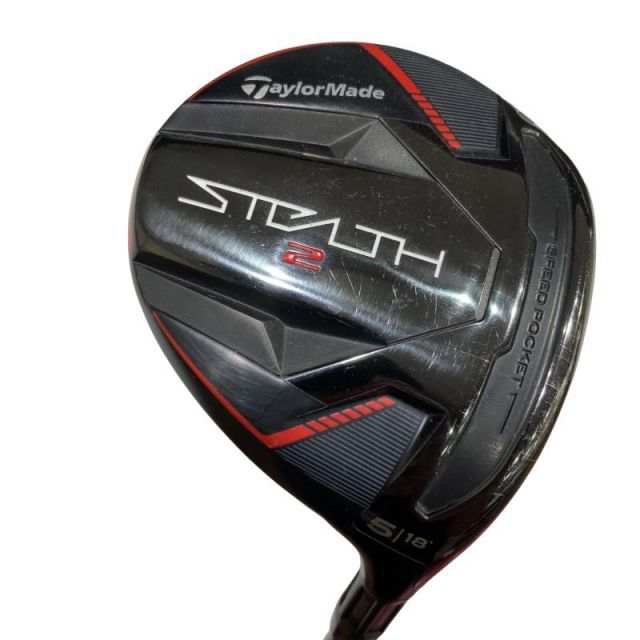 【中古】 テーラーメイド STEALTH2 5W フェアウェイウッド FW TENSEI RED TM50(STEALTH FW) (フレックスSR) メンズ 男性用 右利き 右用 Cランク ゴルフクラブ