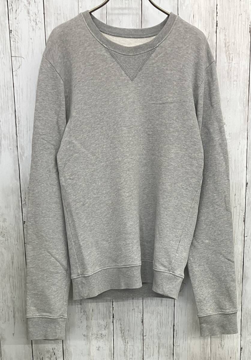 Maison Margiela スウェット クルーネック メゾンマルジェラ グレー size44