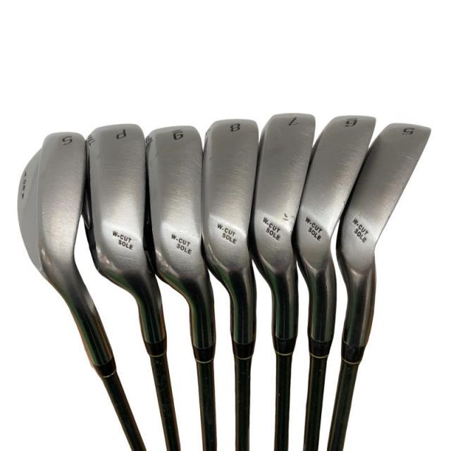 中古】 つるや AXEL DUAL IMPACT HM 8S アイアンセット IR AXEL DUAL