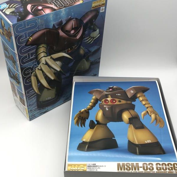 中古】ｶﾞﾝﾀﾞﾑ）MG 1/100 MSM-03 ゴッグ[10][240010527924] - メルカリ