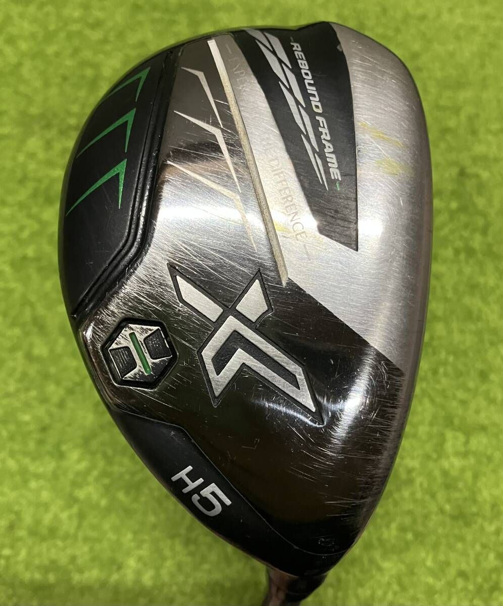 DUNLOP ダンロップ XXIO X-eks- 2022 ユーティリティ 23° Miyazaki AX-II フレックスS 男性右利き用