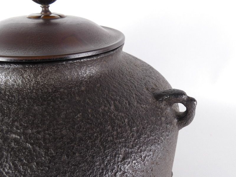 般若勘渓「時代写 阿弥陀堂釜」共箱 保証品 茶道具 /K(tk7) - メルカリ