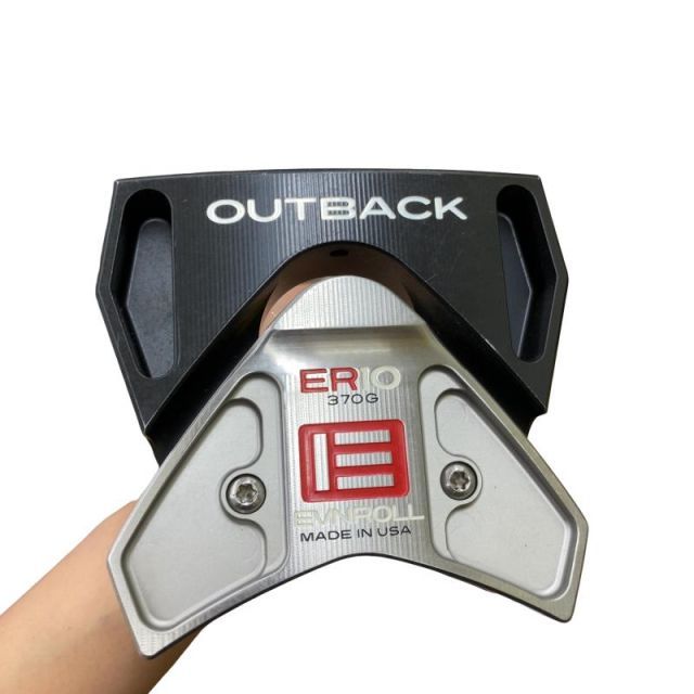 【中古】 EVNROLL EVNROLL ER10 OUTBACK 34インチ パター PT スチール (フレックスその他) メンズ 男性用 右利き 右用 Cランク ゴルフクラブ