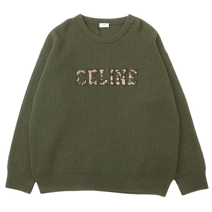 未使用】CELINE セリーヌ ニットセーター サイズ XL メンズ ウール100