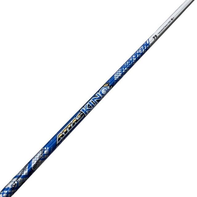 【中古】 テーラーメイドスリーブ付き(Qi4D系) マミヤドライバー用 シャフト ATTAS KING 7 (フレックスS)Bランク ゴルフクラブ