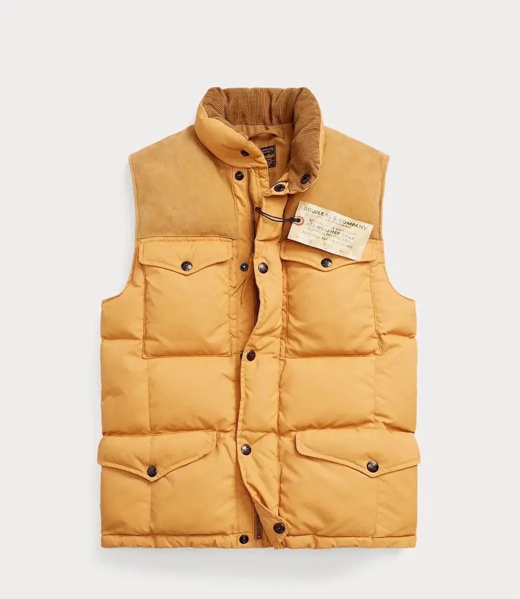 RRL キルト ダウン ベスト Lサイズ - メルカリ