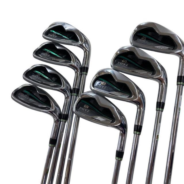 【中古】 ブリヂストン PHYZ(2013) 9S アイアンセット IR NS PRO 900GH ウェイトフロー (フレックスS) メンズ 男性用 右利き 右用 Cランク ゴルフクラブ