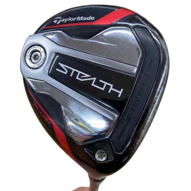 【中古】 テーラーメイド STEALTH PLUS+ 5W フェアウェイウッド FW TENSEI SILVER TM50(STEALTH FW) (フレックスS) メンズ 男性用 右利き 右用 Cランク ゴルフクラブ