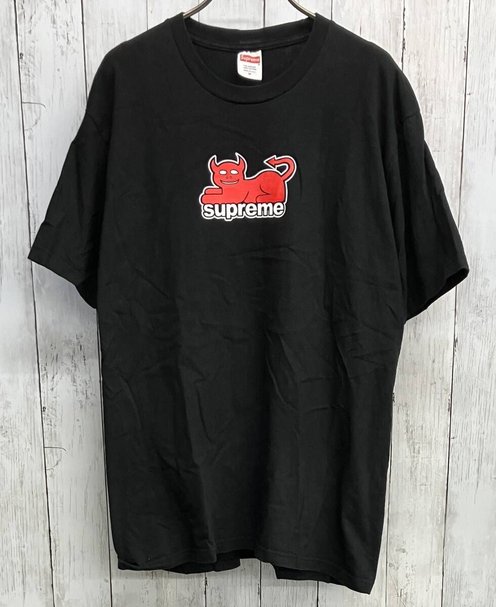 Supreme × Toy MachineDevil Cat Tee 半袖Tシャツ シュプリーム ブラック size M