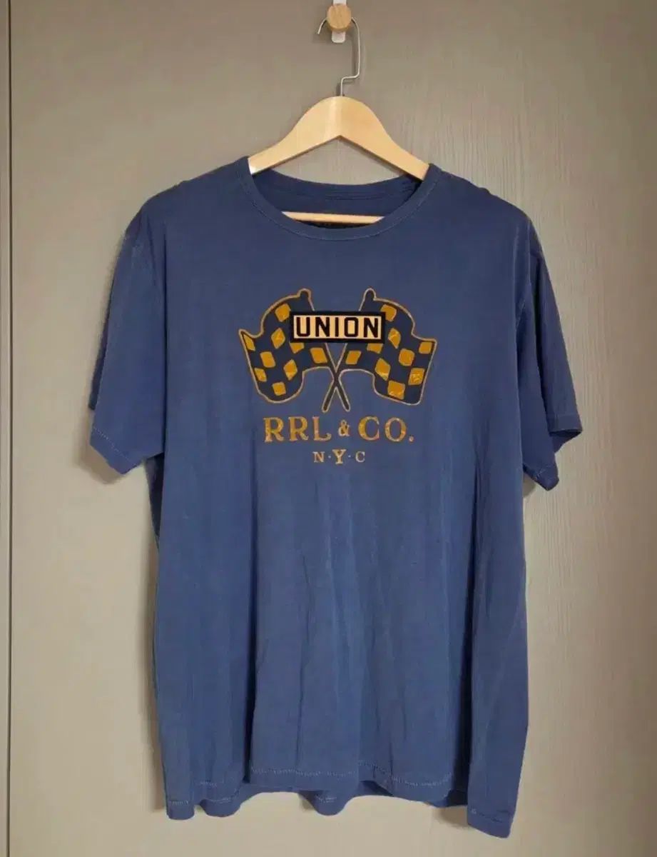 RRL(ダブルアールエル) RRL(ダブルアールエル) フラッグ ブルー 半袖 Tシャツ XL サイズ 18,659円