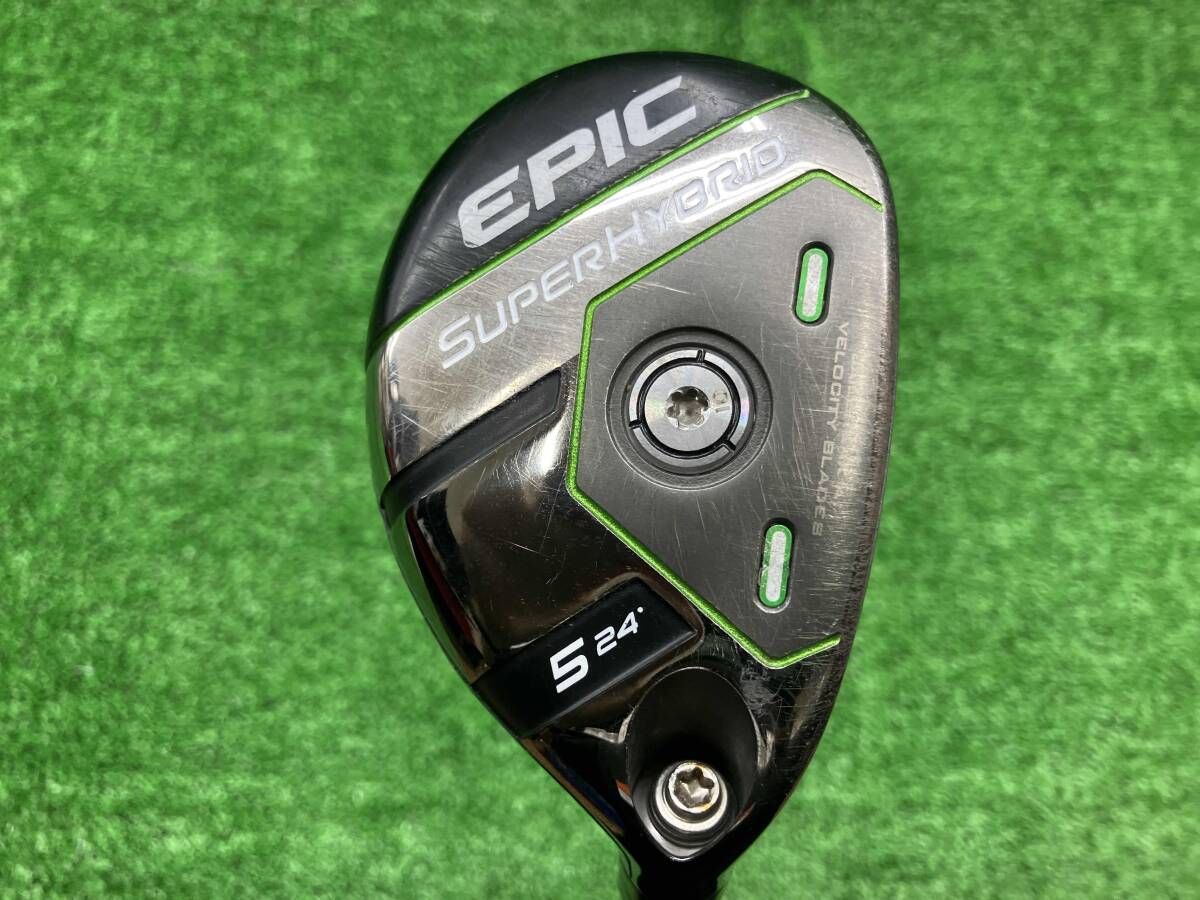 ゴルフ　Callaway EPIC SUPER HYBRID 5 ユーティリティ 13,140円