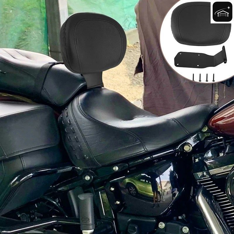 オートバイ用ドライバー/ライダー用バックレストクッションパッドサポート ホンダ OW VT400 VT750 1997-2003 クルーザーパーツ カスタムパ
