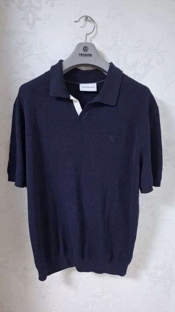 (正規品 23ss) カルバン・クライン リネン混 Tシャツ 105 7,020円