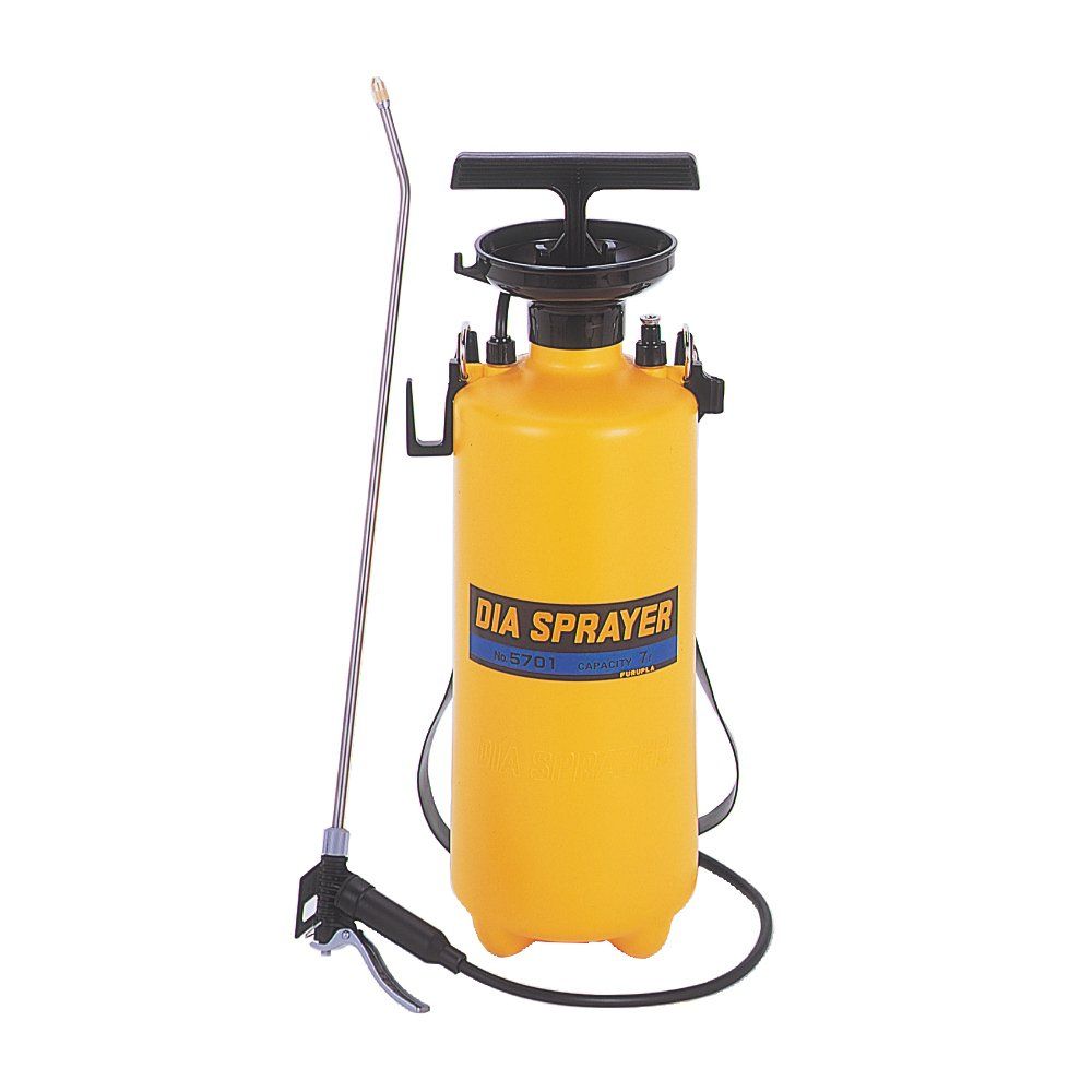 フルプラ ダイヤスプレー プレッシャー式噴霧器 コンクリート型枠剥離剤・除草剤用 7L用 NO.5701 1