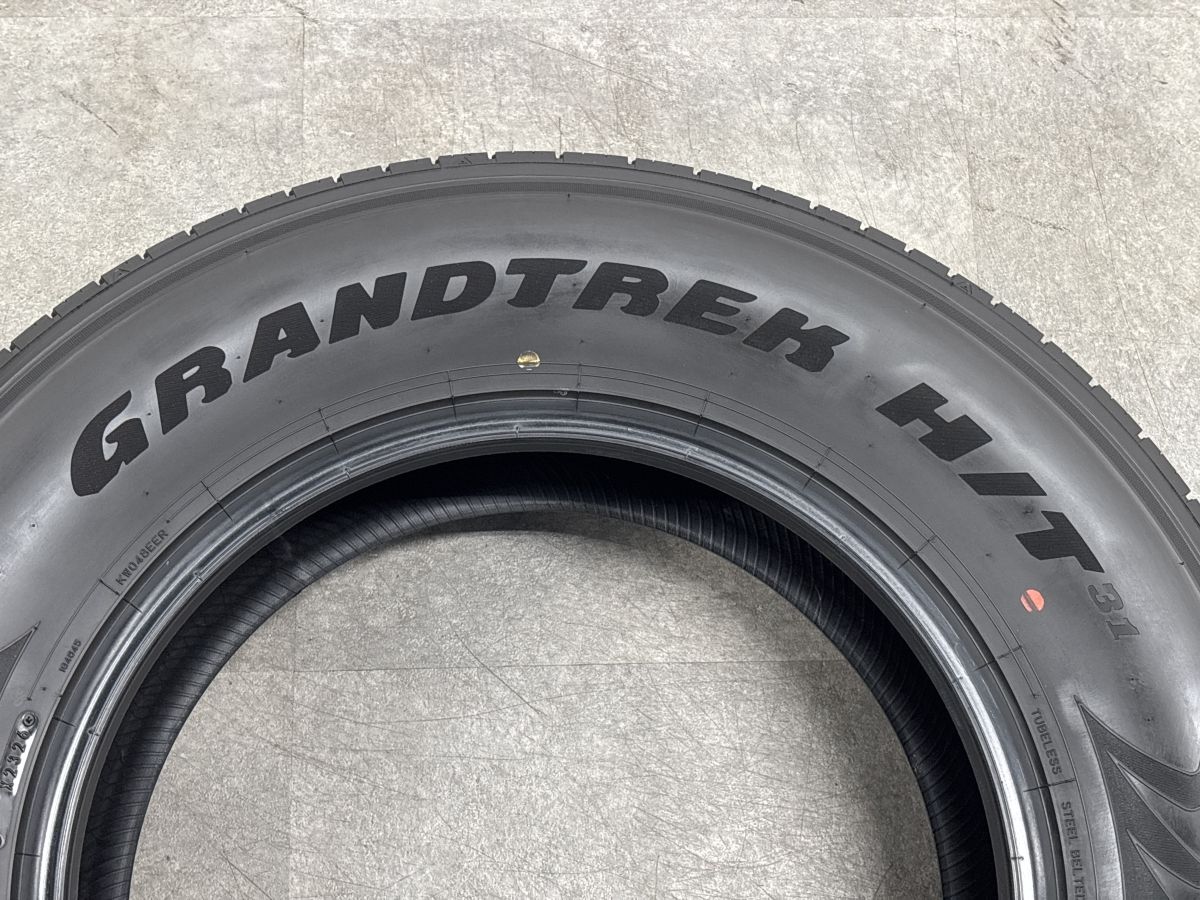 2026年製 新車外し品】ダンロップ グラントレック H/T31 265/65R18 4本