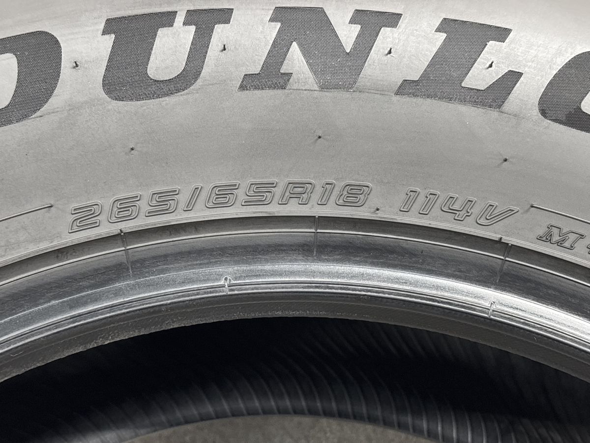 2026年製 新車外し品】ダンロップ グラントレック H/T31 265/65R18 4本