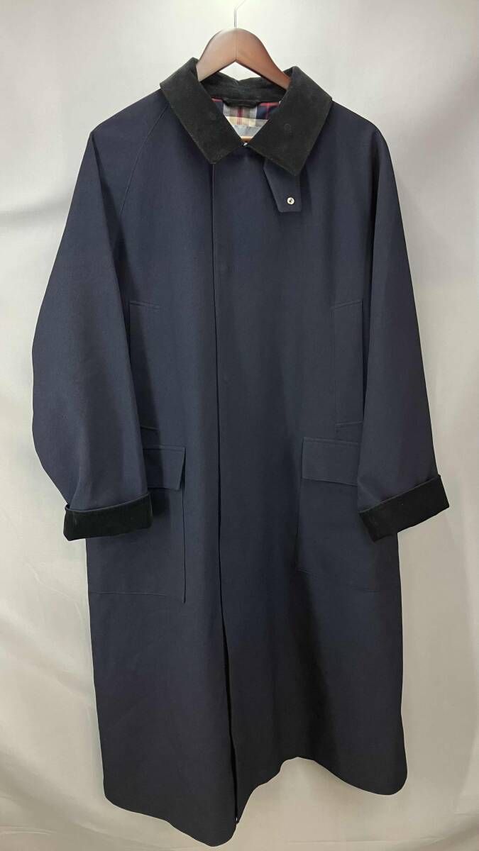 ★ MACKINTOSH PHILOSOPHY マッキントッシュ フィロソフィー コート SOMERFORD LONG COAT サイズ 6 ネイビー 冬
