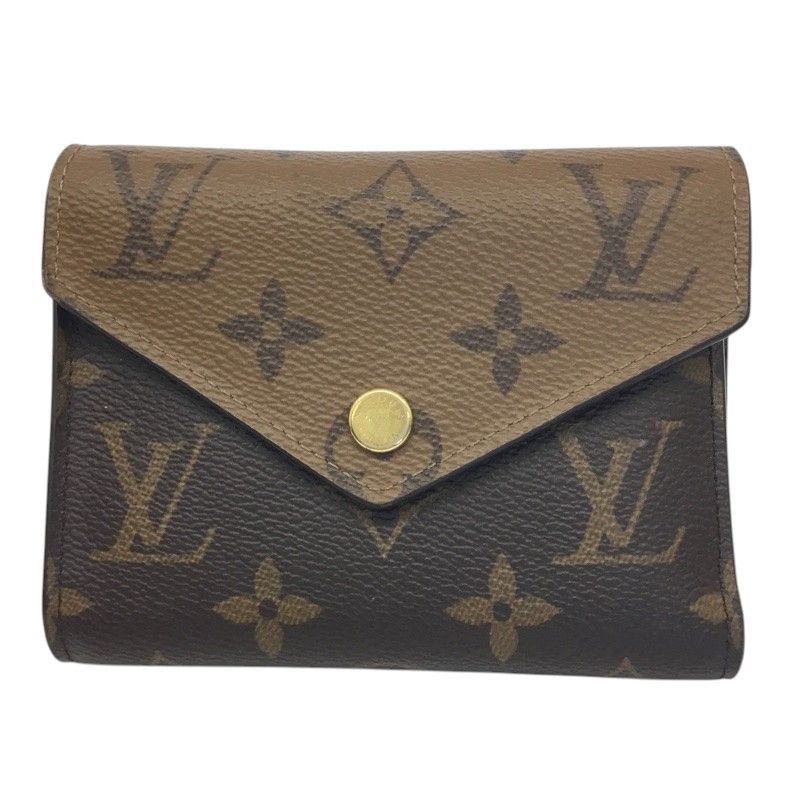 LOUIS　VUITTON【ルイヴィトン】ポルトフォイユ　ヴィクトリーヌ　M81557　三つ折り財布　モノグラム　リバース【中古品/USED-B】質屋　かんてい局那覇店　ｎ3101897927300472