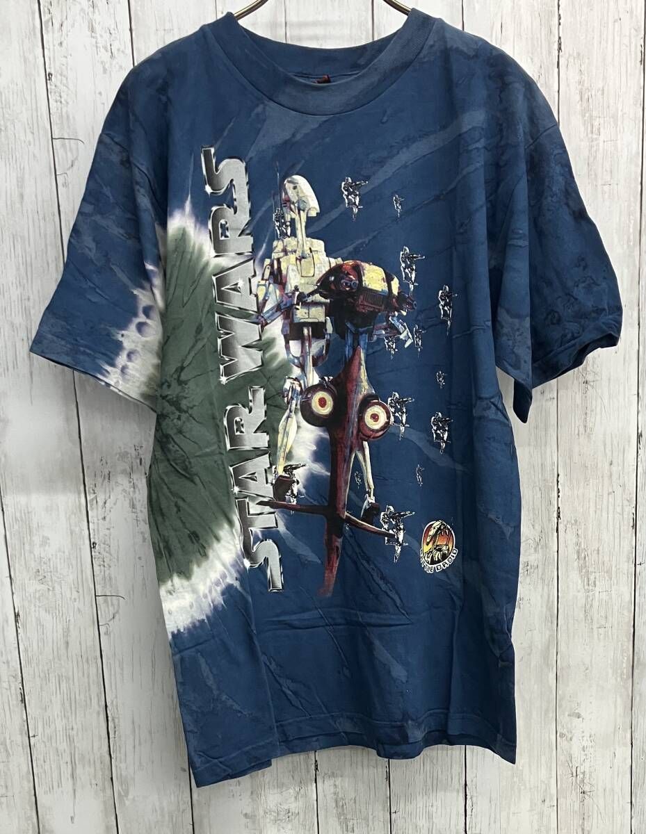 STAR WARS 半袖Tシャツ スターウォーズ episode 1 タイダイTシャツ size XL 9,735円