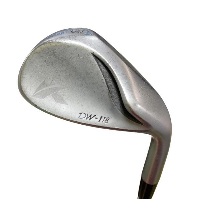 【中古】 キャスコ Dolphin Wedge DW-118 シルバー 60° ウェッジ WG Dolphin DP-151 (フレックスR) メンズ 男性用 右利き 右用 Dランク ゴルフクラブ