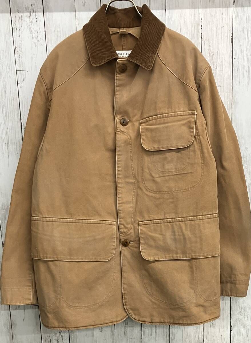 Maison Margiela ワークコート メゾンマルジェラ コーデュロイ襟 size38