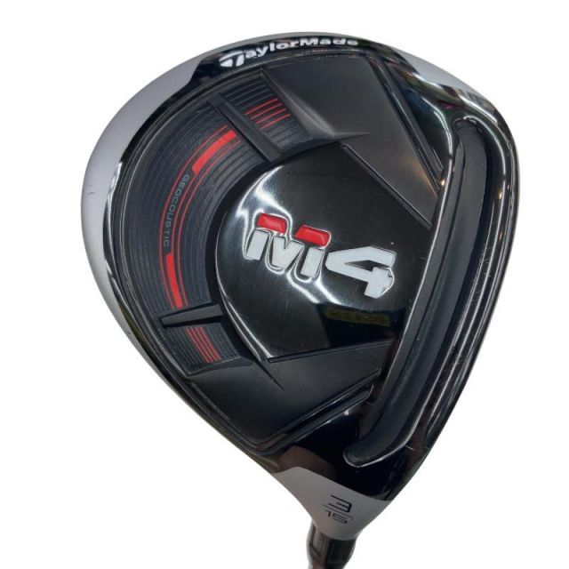 【中古】 テーラーメイド M4(2021) 3W フェアウェイウッド FW Fujikura ATMOS Red 6 (フレックスS) メンズ 男性用 右利き 右用 Cランク ゴルフクラブ