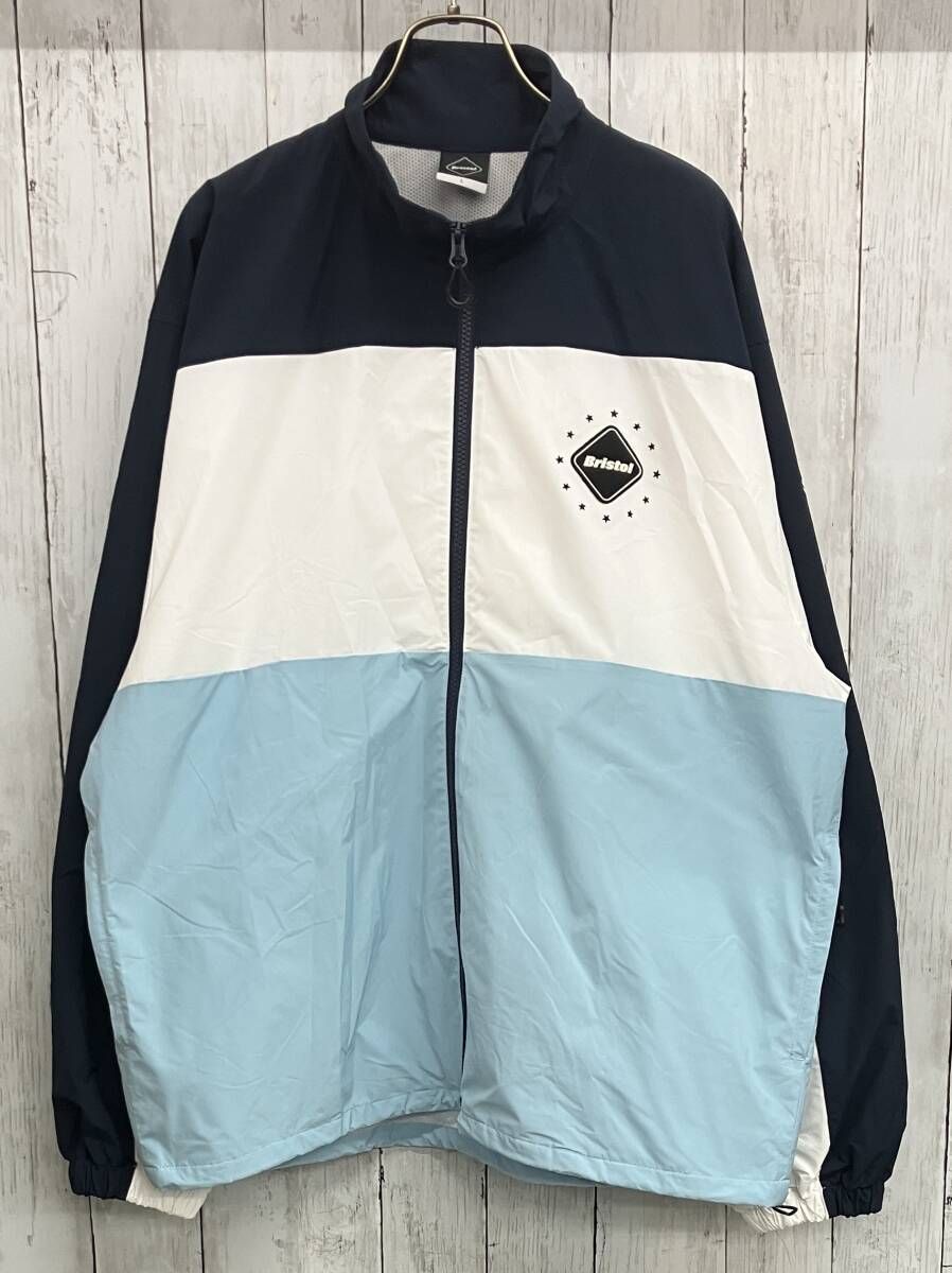 F.C.R.B. PANELED STAND COLLAR BLOUSON エフシーアールビー トレーニングジャケット スタンドカラー マルチカラー size L 11,464円
