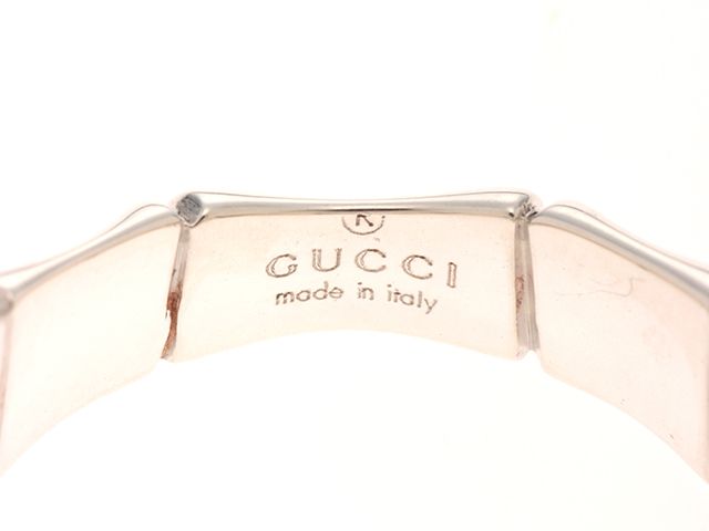 GUCCI グッチ バンブーR/SV/5.4g/#11 リング・指輪 シルバー925 SV925