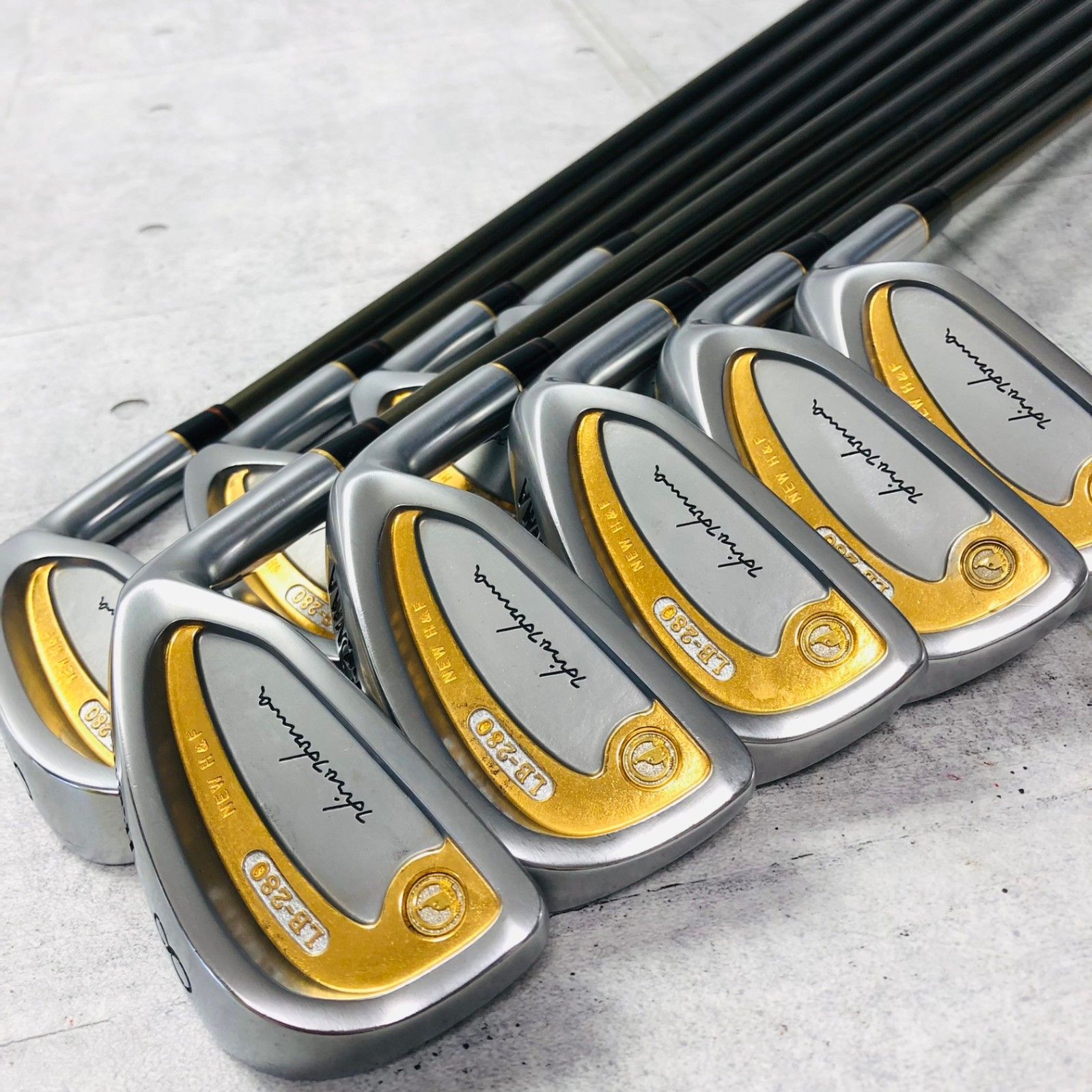 【保証付】HONMA ホンマ LB-280 10本 星4-4S GPアイアン メンズ ゴルフ クラブ セット 初心者 入門 右利き
