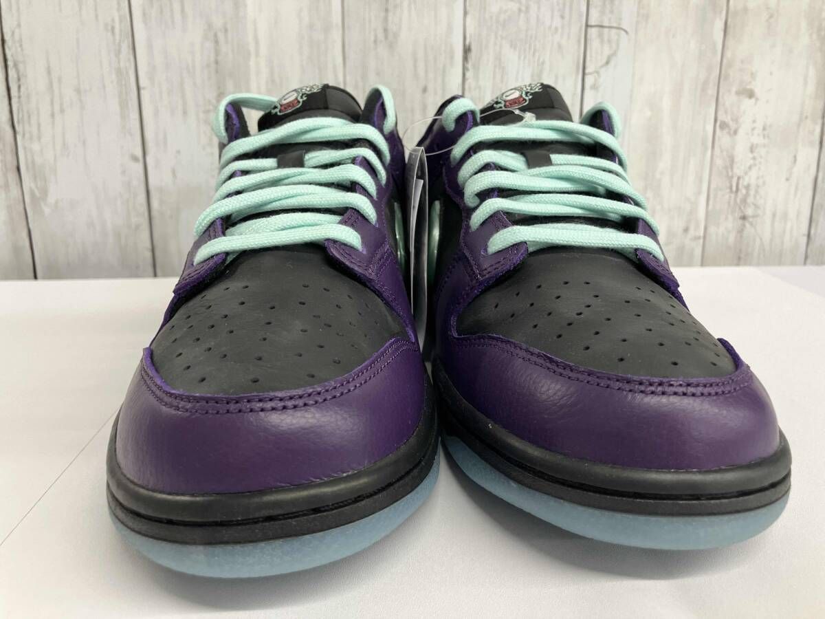 【タグ付き】NIKE DUNK LOW RETRO LTD Wizard スニーカー ナイキ ダンクロー IB2267-001 パープル size29.5㎝