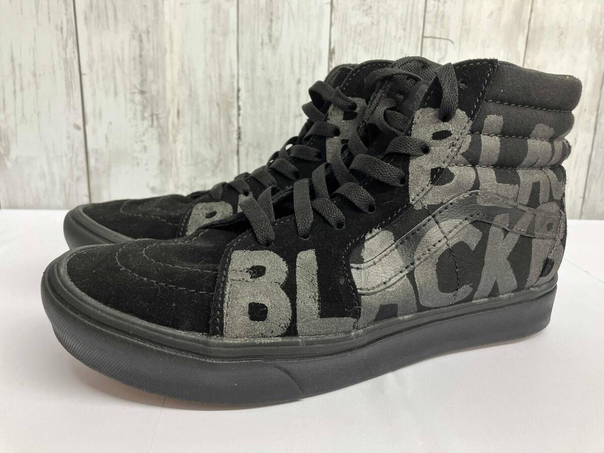 VANS Comfycush Sk8-Hi × COMME des GARCONS スニーカー バンズ コムデギャルソン ブラック size26cm