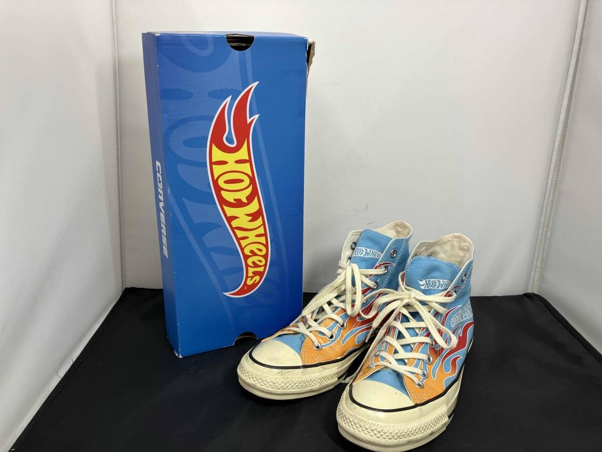 CONVERSE コンバース ALL STAR AGED FL HI HotWheels オールスター エイジド ホットウィール スニーカー 25.5cm メンズ マルチカラー 箱付 17,155円