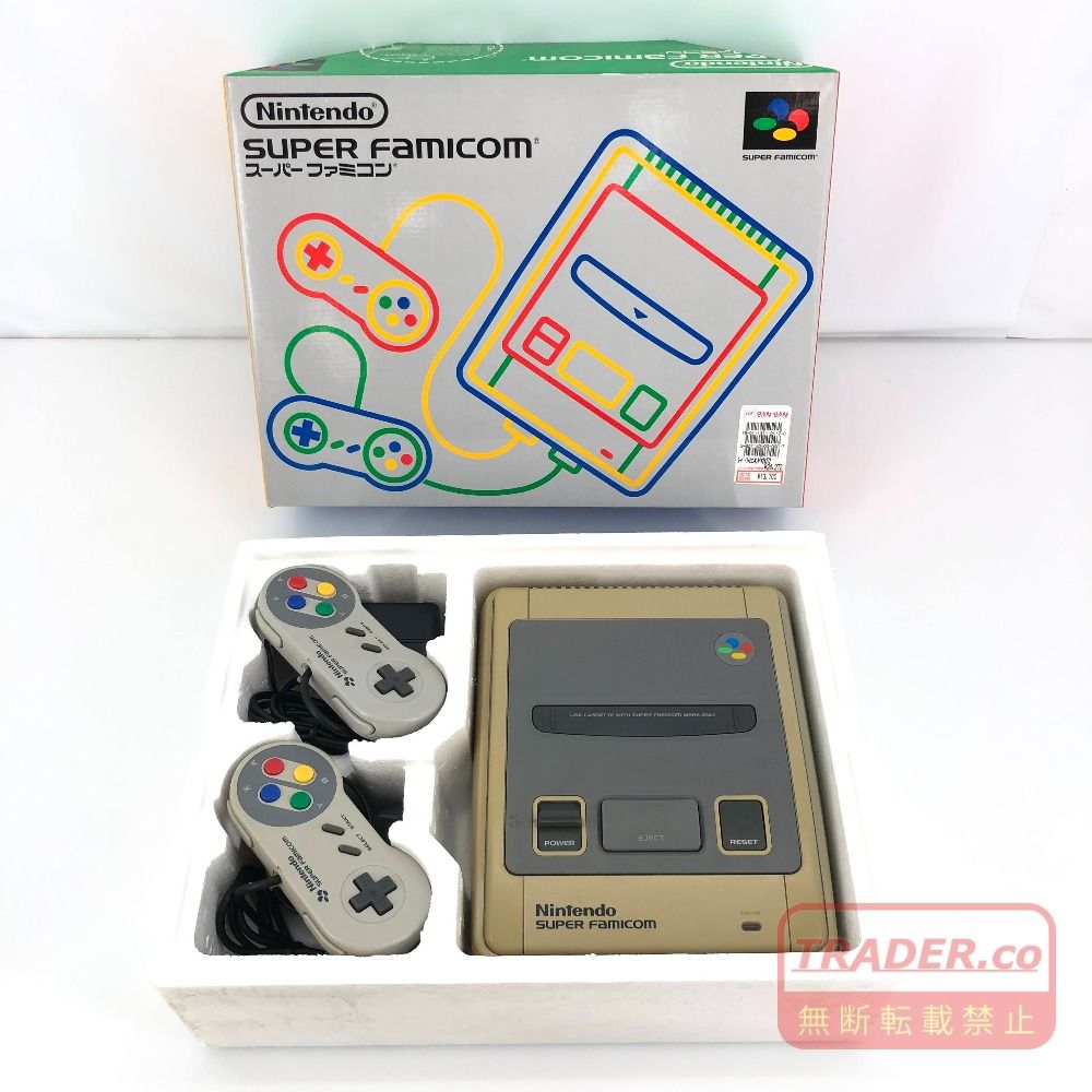 05w22971T 【SFC】Nintendo スーパーファミコン 本体 箱/説明書あり ＊動作確認済み＊ 【中古品】