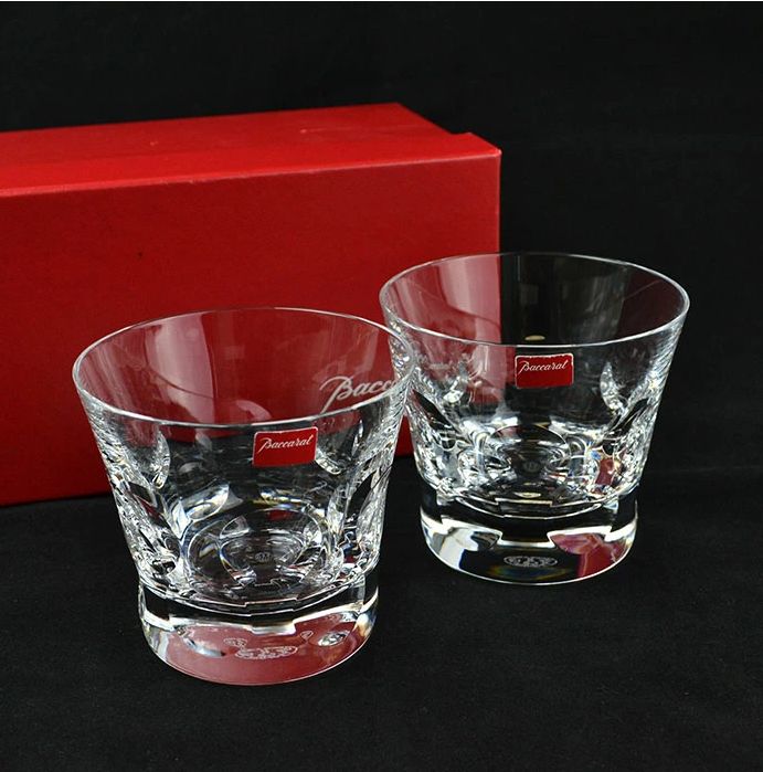 Baccarat バカラ ベルーガ タンブラー ロックグラス ペア グラス 2客 セット