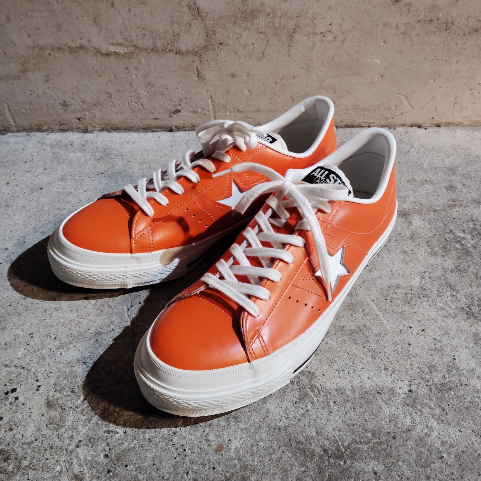 CONVERSE ONE STAR J ''Orange'' 28cm コンバース ワンスター ジェイ