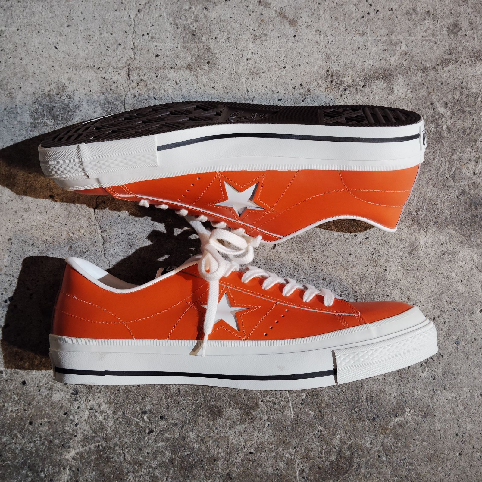 CONVERSE ONE STAR J ''Orange'' 28cm コンバース ワンスター ジェイ