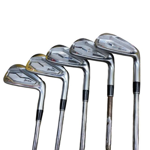 中古】 ダンロップ SRIXON ZX5 6S アイアンセット IR 純正特注シャフト