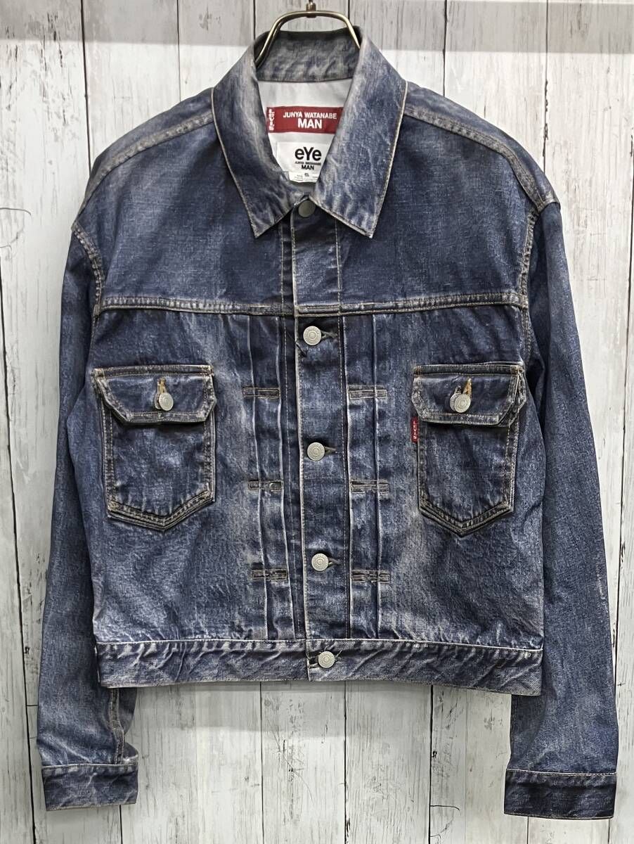 COMME des GARCONS JUNYA WATANABE MAN × LEVI'S × BerBerJin デニム転写ジャケットジュンヤ ワタナベ マン×リーバイス×ベンベルジン
