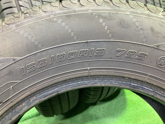 DUNLOP サマー ダンロップ エナセーブEC204 155/80R13 4本 5ミリ 2022 