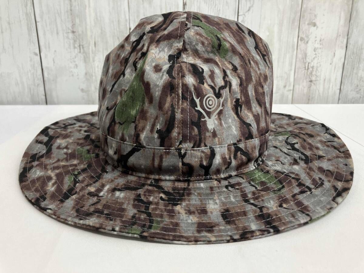 South2 West8 Crusher Hat Camo サウスツーウエストエイト ハット 総柄