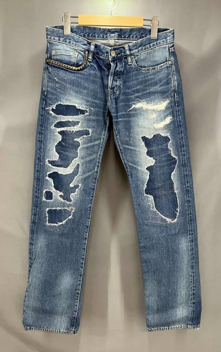 ★ HYSTERIC GLAMOUR ヒステリックグラマー ジーンズ 0113AP10 サイズS ブルー系 通年