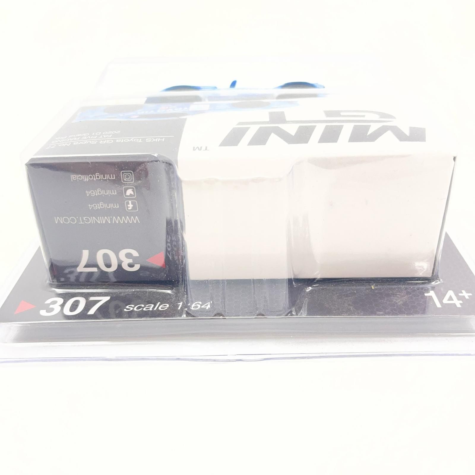 【尾張小牧店】 中古 MINI GT MGT00307-D1 トヨタ HKS GR スープラ D1 GP2020 #77 H.Matsuyama FAT FIVE RACING (右ハンドル) 日本限定 【728】