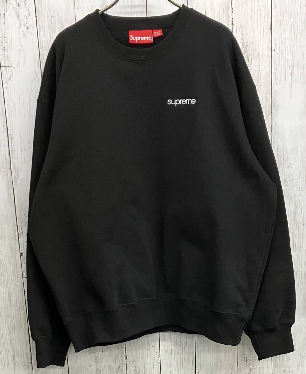 Supreme NYC Crewneck シュプリーム スウェット クルーネック ブラック size L