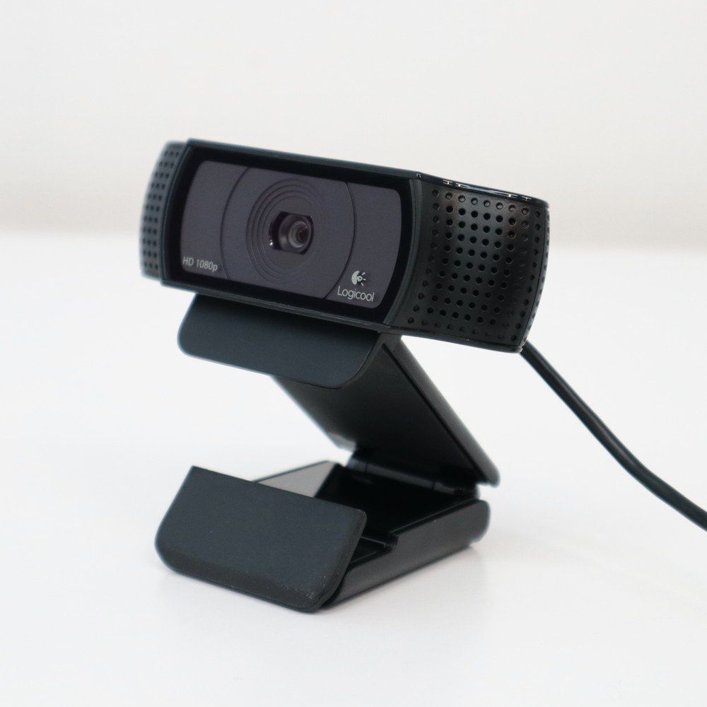 中古美品 ロジクール HD プロ ウェブカム フルHD 1080p C920 中古】ロジクール C920 HD Pro Webcam ブラック HD1080p - メルカリ
