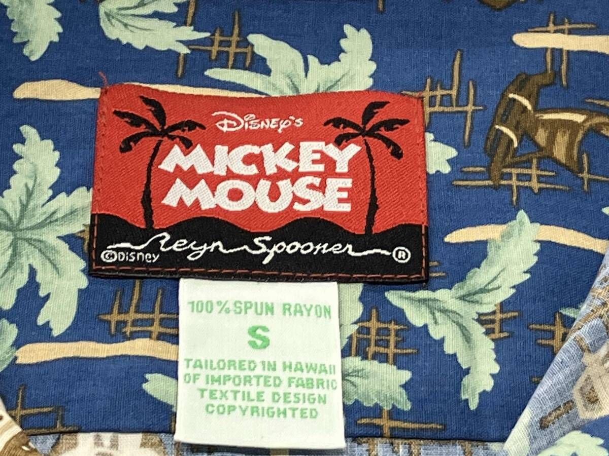 Reyn Spooner × MICKEY MOUSE アロハシャツ レインスプーナー ミッキー